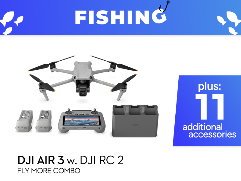 DJI Air 3 Fishing Combo